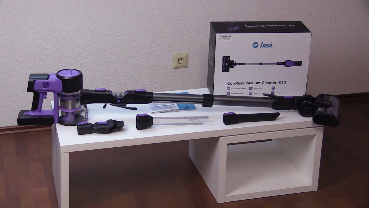 Inse S10 Akkustaubsauger 7-in-1 Akkusauger Akku Staubsauger Inse S10 - TEST