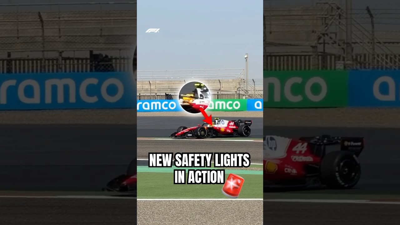 First Look At F1&rsquo;s New Safety Lights! 🚨