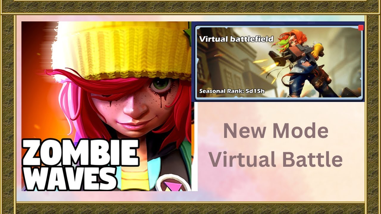 Zombie Waves: Virtual Battlefield New Mode!!