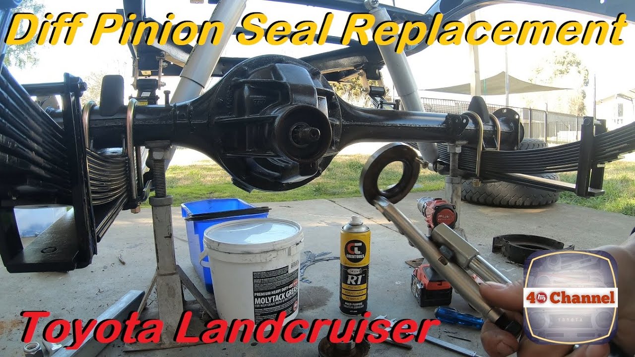 S2EP14 Remove and replace pinon seal, Toyota, Landcruiser 40 series