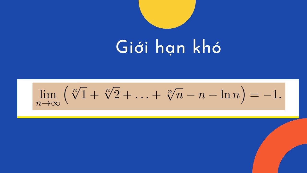 Một giới hạn khó, dùng khai triển Maclaurin và định lý kẹp