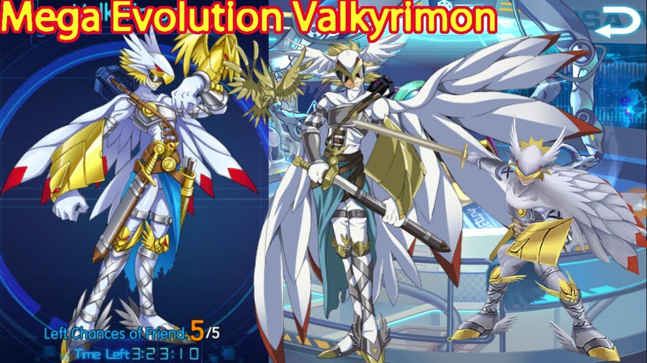 Digital World/Digital Master Digimon Mega Evolution Valkyrimon + Ultimate Skill Release