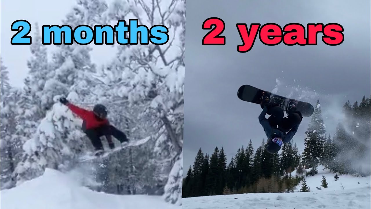 My 2 year Snowboard Progression!!!