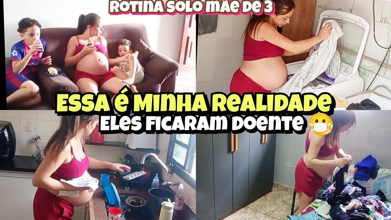 UM DIA INTEIRO DE MUITO CORRERIA ROTINA SOLO MAE DE TRÊS ✨🤰🏼