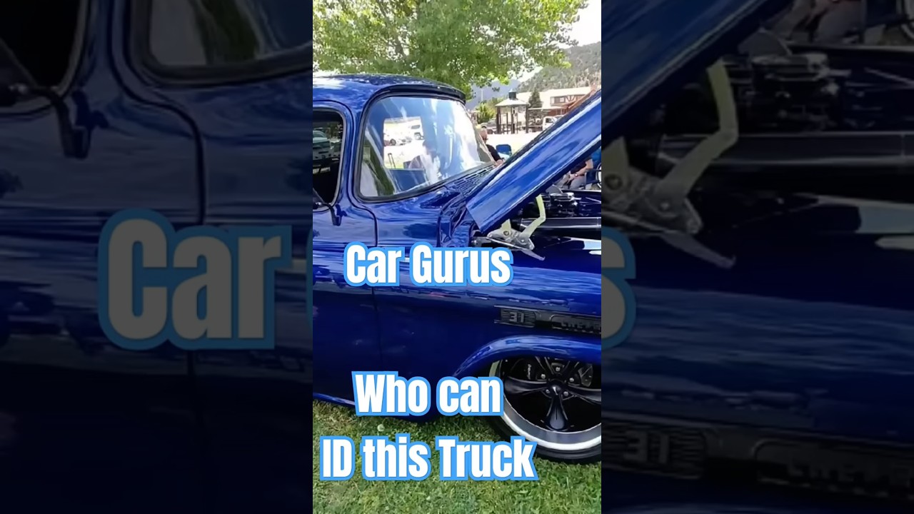 What is the Make and Model of this classic truck?