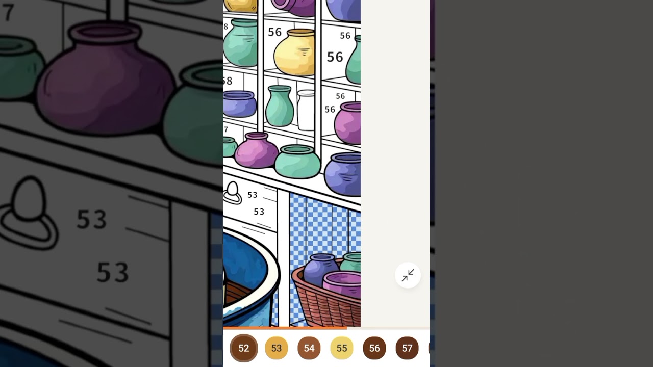 Game mewarnai Dream Color. Part 70