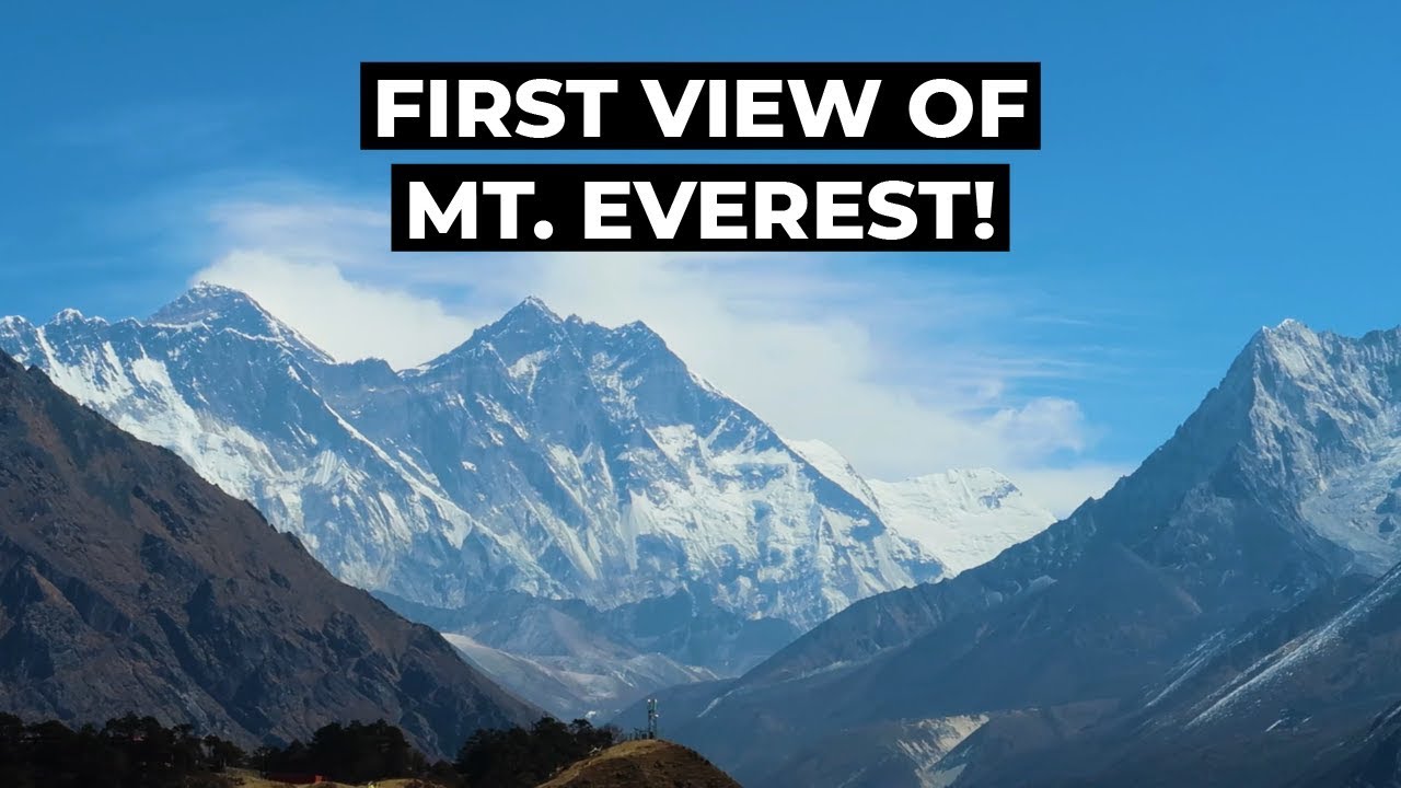 Best Views Of Mt. Everest! | Everest Base Camp Trek Day 3 | Namche Bazaar To Hotel Everest View