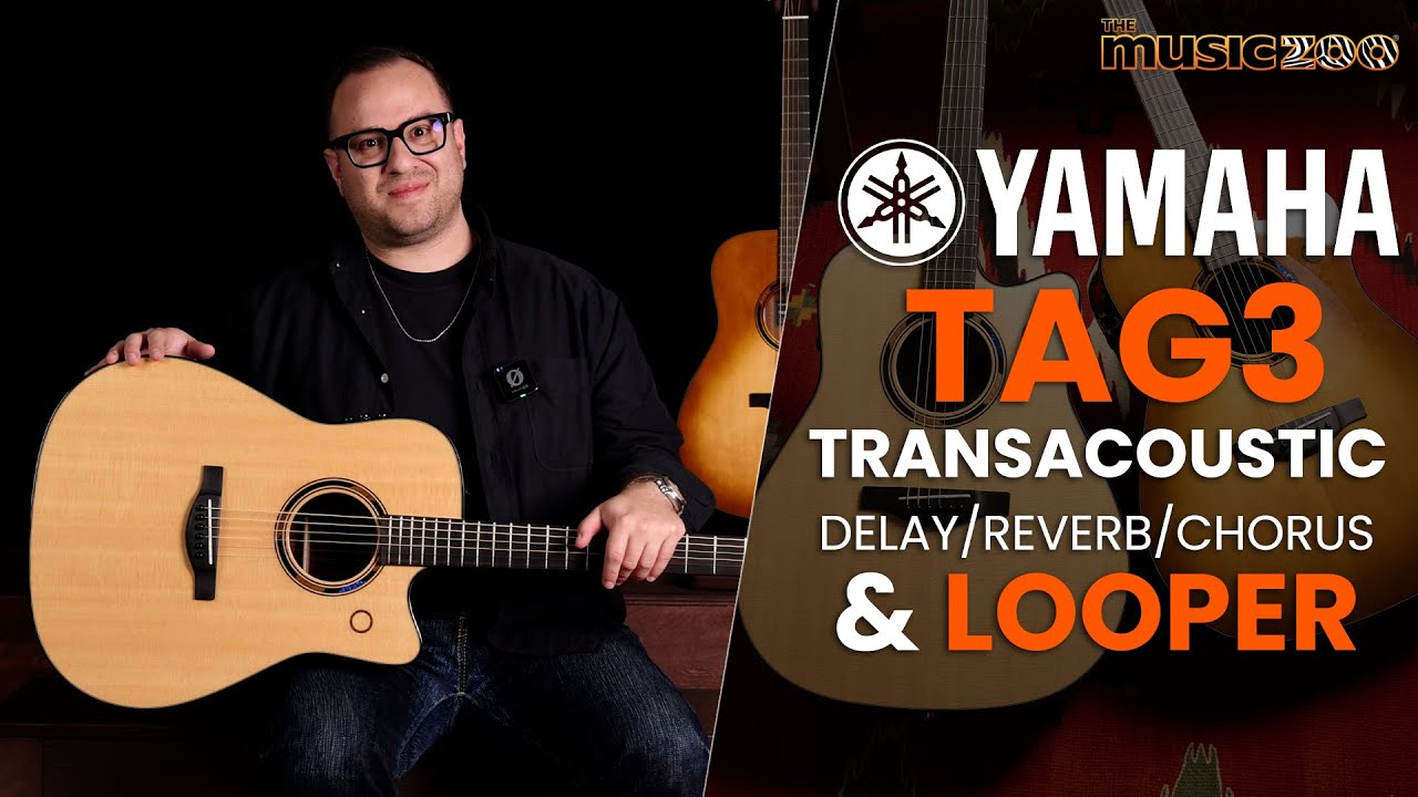 Зацикливание гитары без педалей?! Yamaha TAG3 TransAcoustic уже здесь!