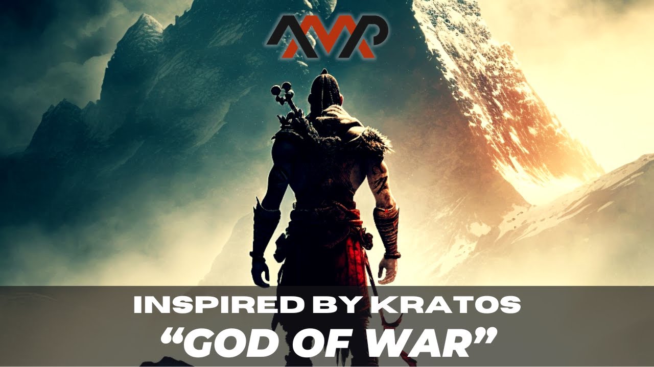 God Of War - Inspired By Kratos - Lyric Video - A.D.A.M. Music Project #godofwar #modernrock