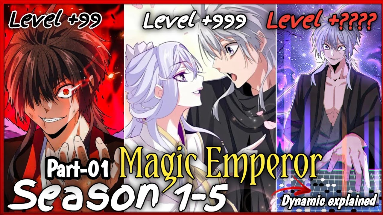 Magic Emperor Manhwa Book of esper || Explained in Hindi || |Part -01|  🍁✨ #Manhwa​ #reincarnation