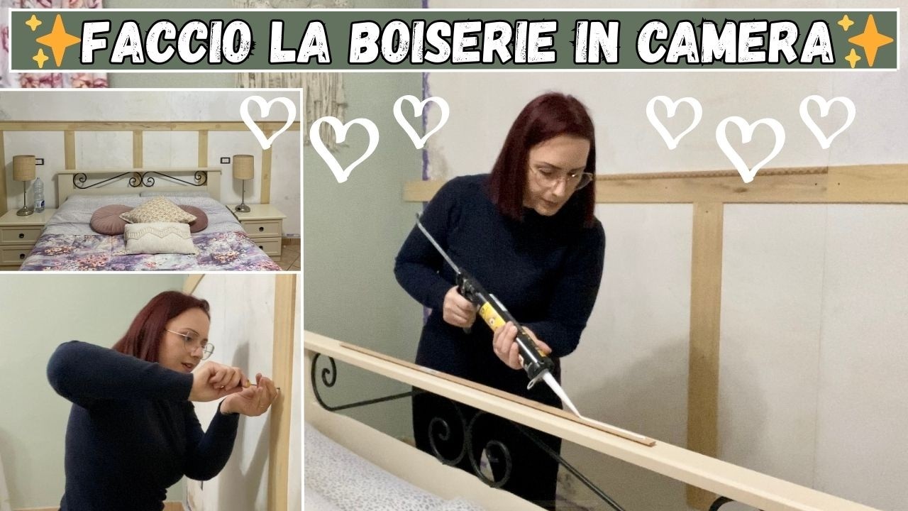 💪🏼✨FACCIO LA BOISERIE IN CAMERA DA LETTO✨💪🏼 - Eleonora Home