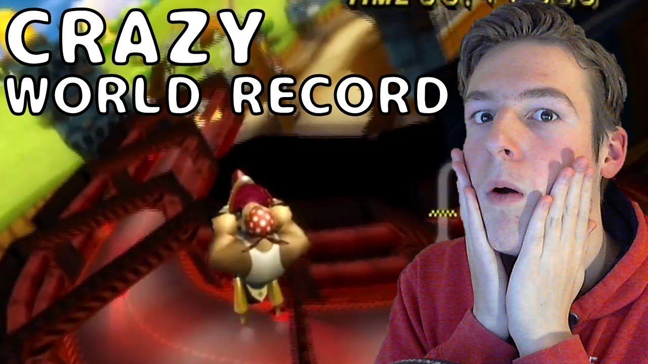My Track's CRAZY World Record - Mario Kart Wii Custom Track BKT Reaction Video