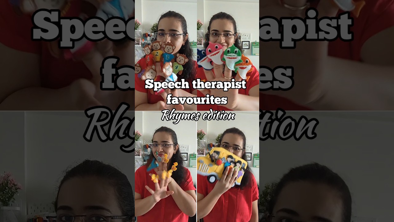 Rhymes themed products- Speech therapist favourite