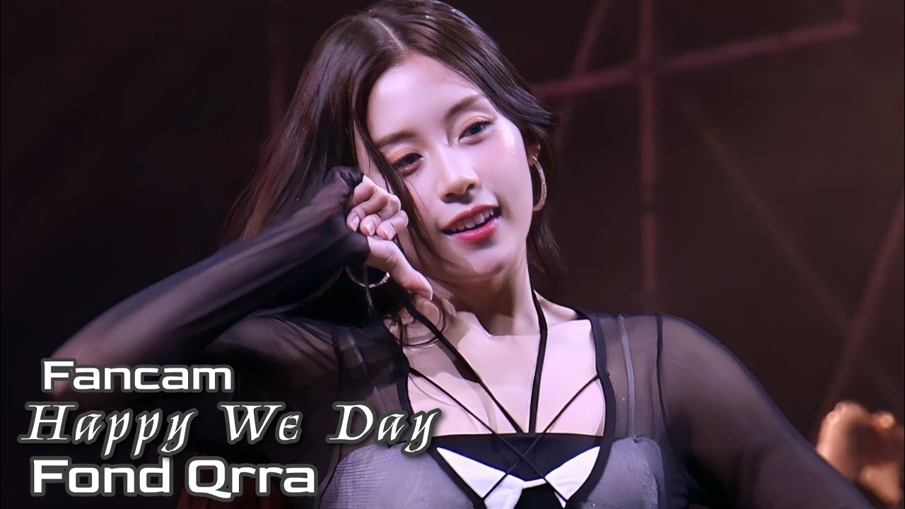 Fond QRRA 'Happy We Day' 4K Fancam | MIXEDPOP Music Festival Bangkok 2025