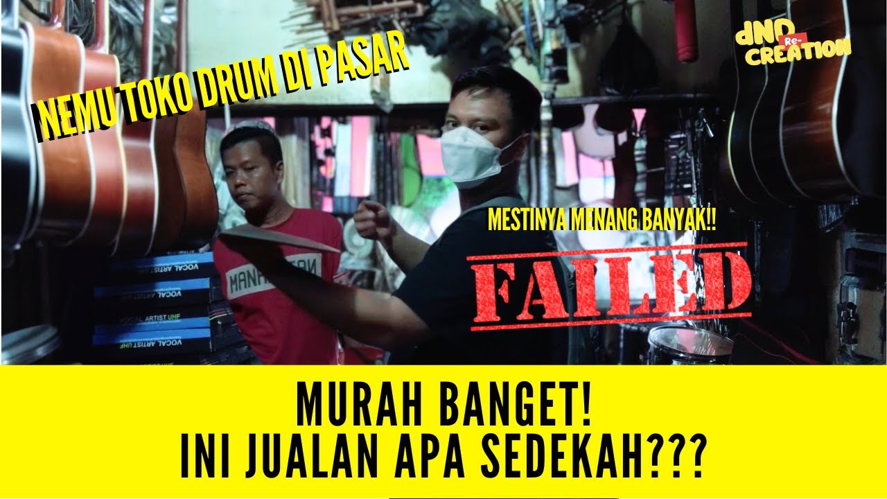 TOKO DRUM HIDDEN GEM DI PASAR SENEN JAKARTA 🤯