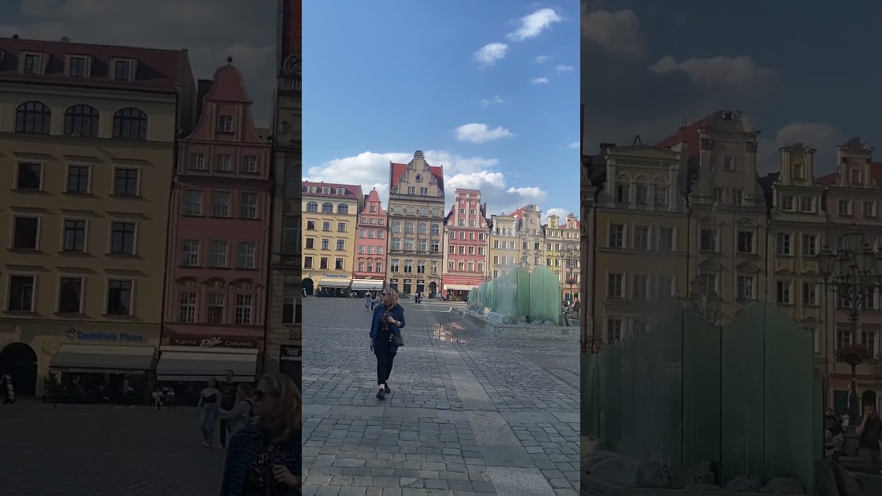 Wrocławski rynek #travel #3dtrip