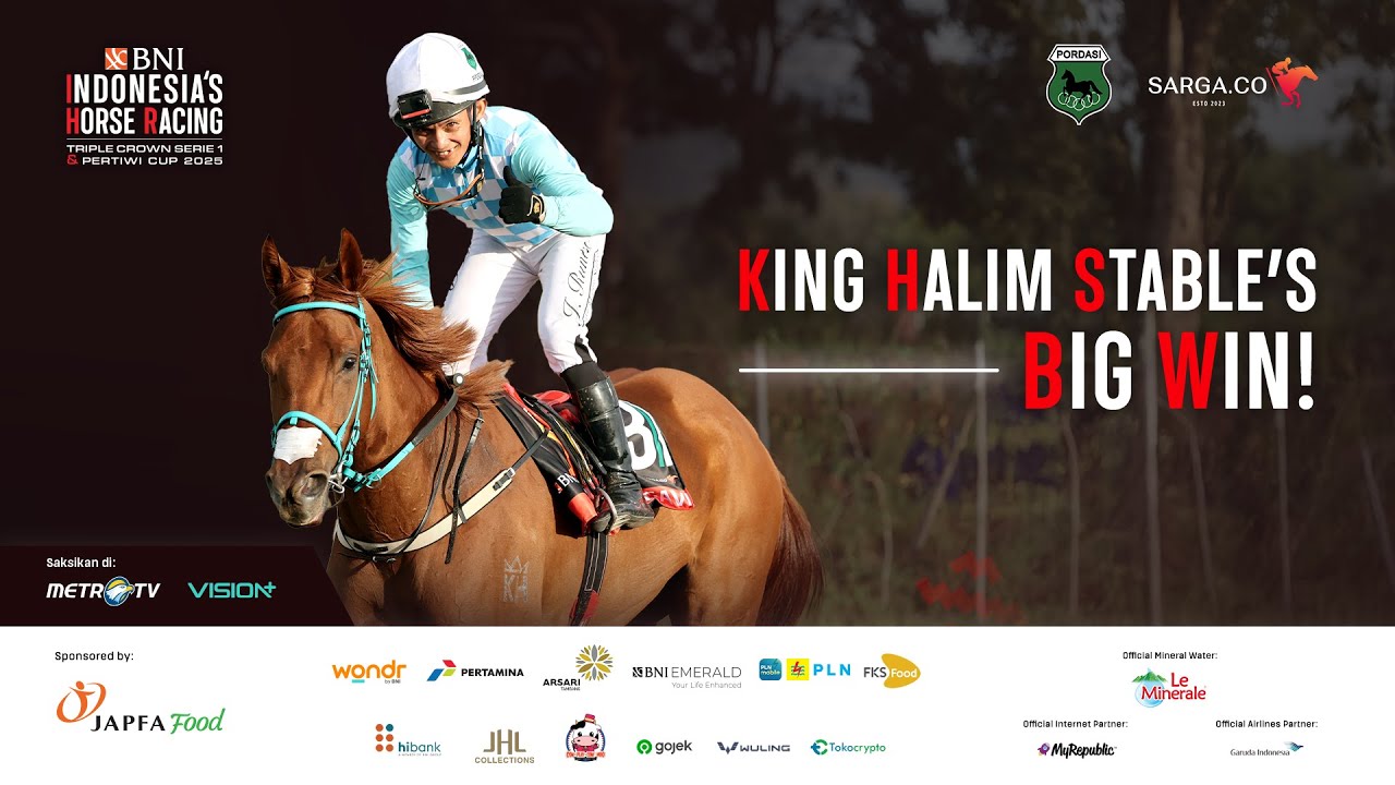 DOUBLE WIN! JEMMY RUNTU SABET JUARA PALING BERGENGSI DI TRIPLE CROWN SERIE 1 & PERTIWI CUP 2025