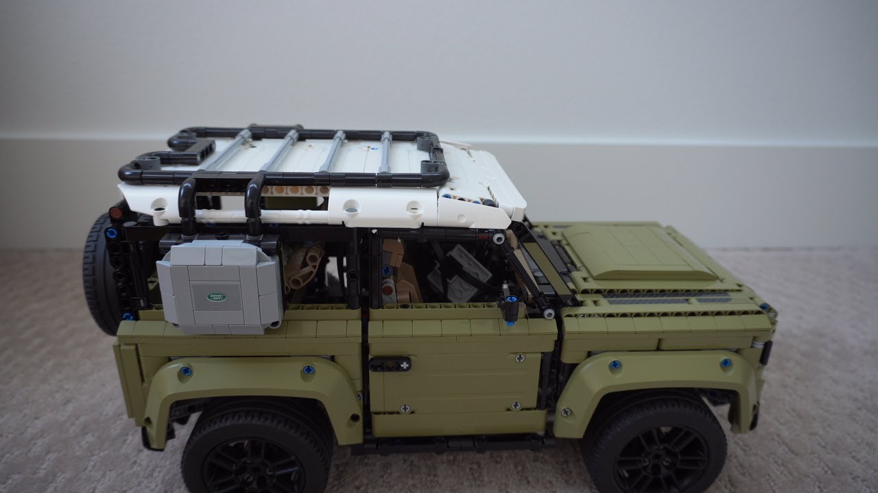 Lego 42110 land rover defender motorized with power functions