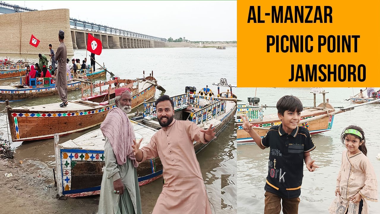 Al-Manzar Picnic Point Jamshoro | Sindhu Darya (Indus River) | Enjoyed a Lot with Zeeshan