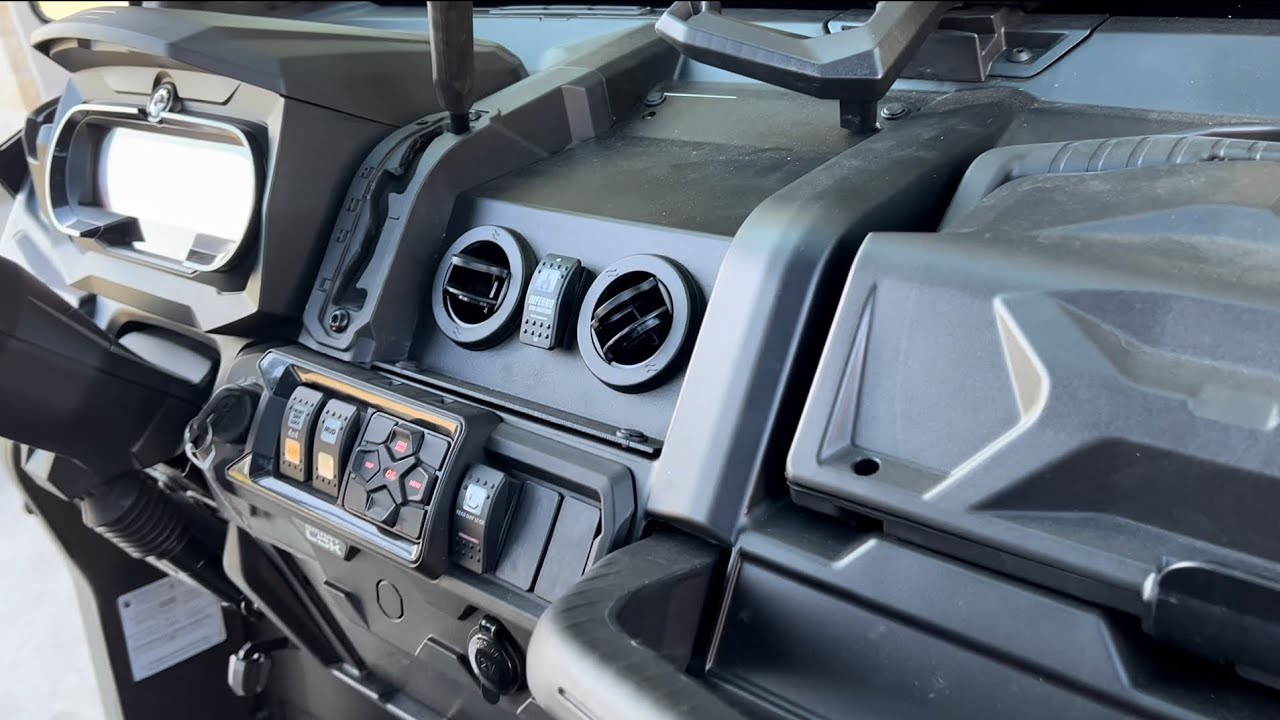 Inferno Cab Heater in Canam XMR
