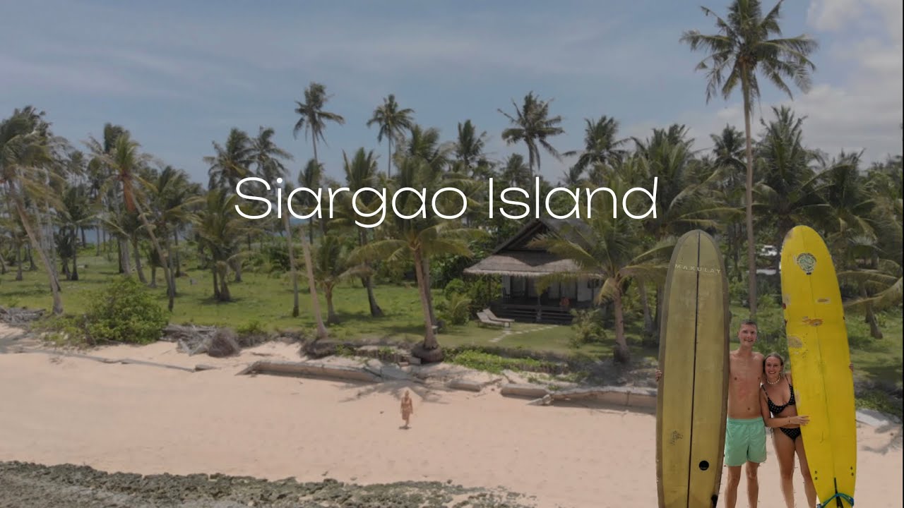 SIARGAO ISLAND PHILIPPINES 🇵🇭 | LUXURY BEACH VILLA & SURFING LESSONS 🌴