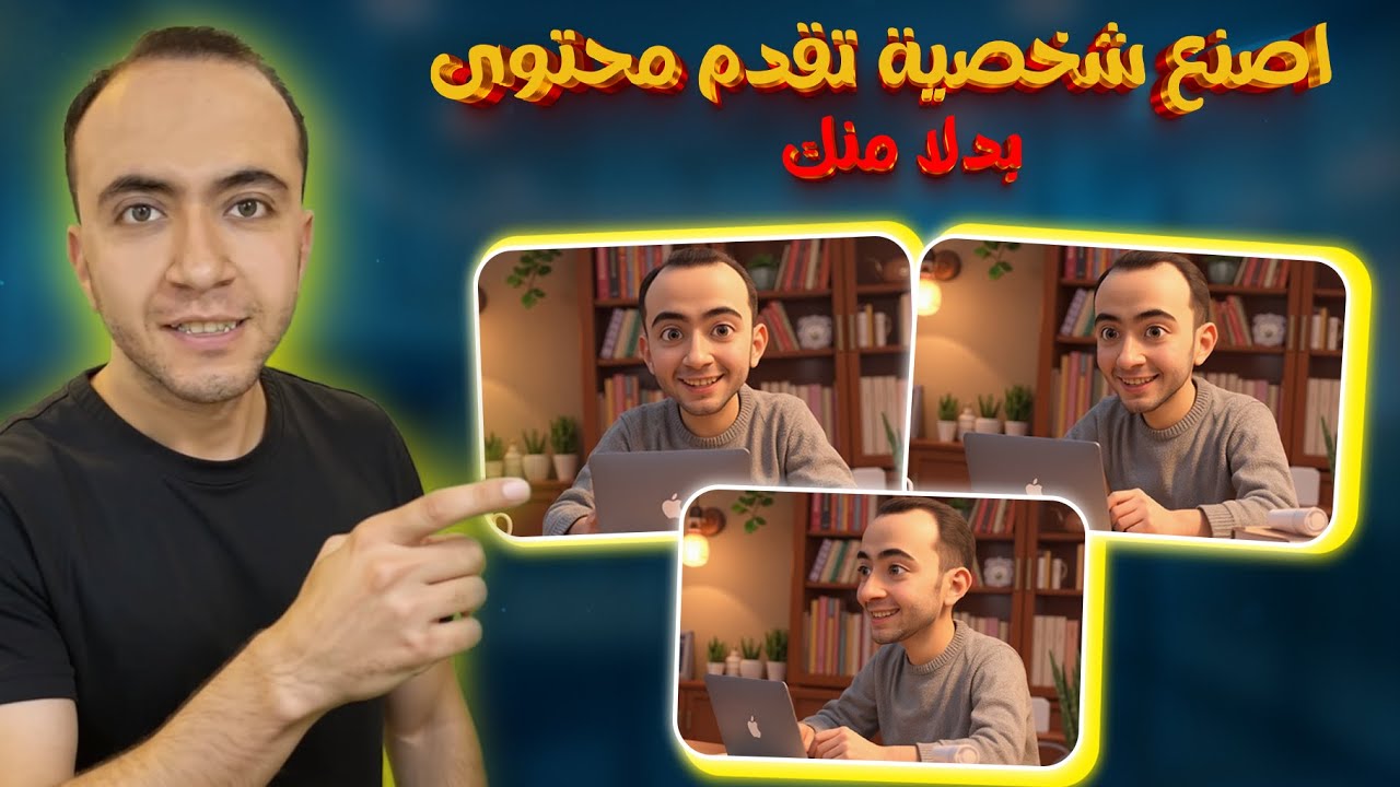 كيفية انشاء شخصية بالذكاء الاصطناعي مجانا تتكلم وتقدم المحتوي بدلا منك