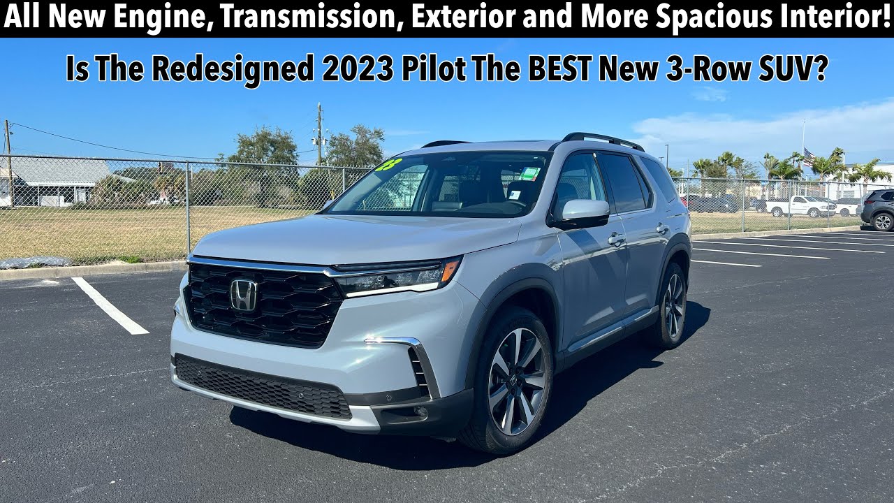 Honda Pilot Touring 2023 года: ТЕСТ-ДРАЙВ + ПОЛНЫЙ ОБЗОР