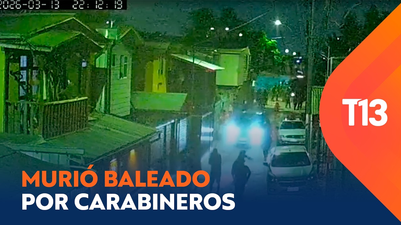 Vecino murió baleado por Carabineros en confuso accidente