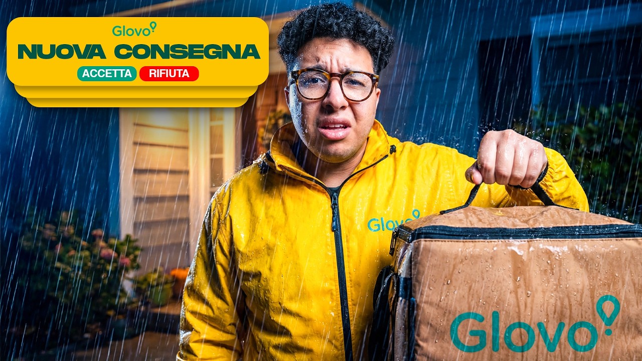 HO FATTO IL RIDER DI GLOVO PER 30 GIORNI [1/2]