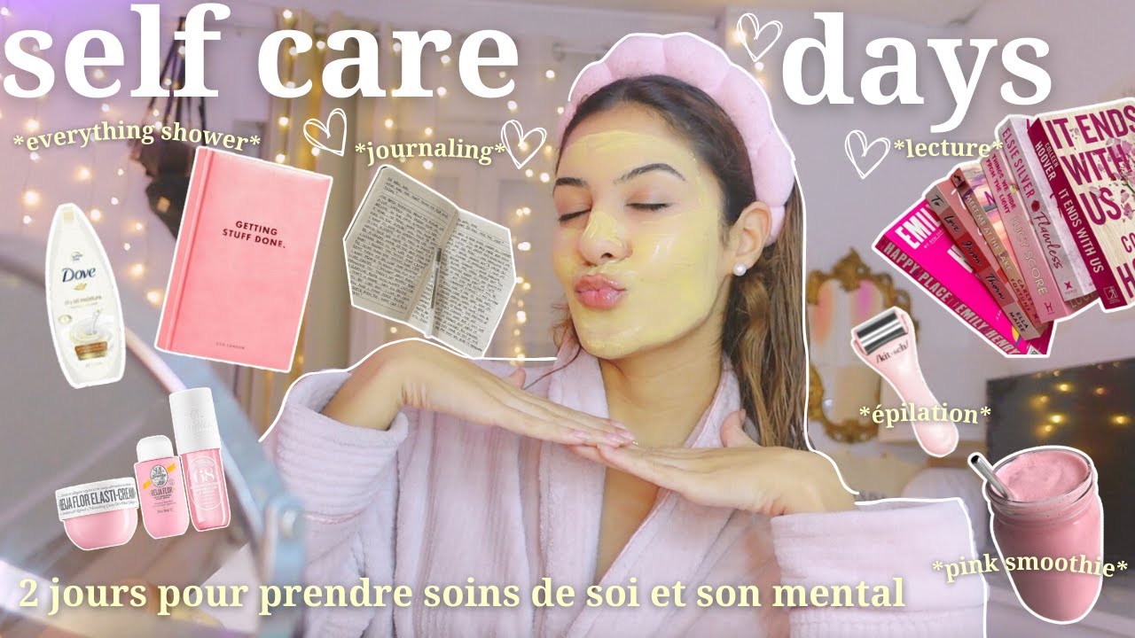 SELF CARE VLOG 🧖🏼‍♀️ (skincare, haircare, everything shower, journaling…)
