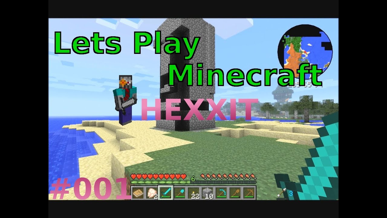 Lets Play Minecraft [HD] [GERMAN] - Kim sucht Abenteuer #001