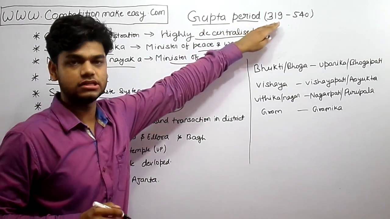 important question answer for gupta period ancient history
