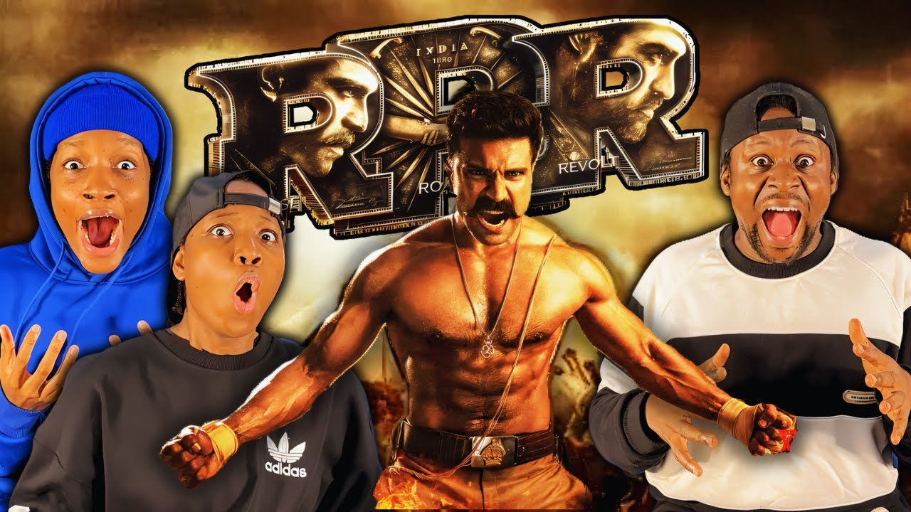 Our FIRST Indian Cinema Experience! 🎬 | RRR Full Reaction
