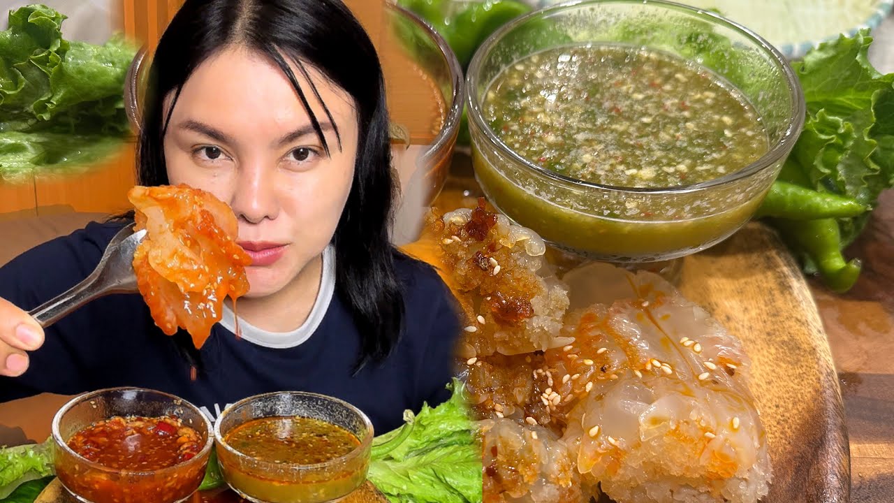 แมงกะพรุนหัวกระสูนกินกับน้ำจิ้มอะไรอร่อย |ตั้มมี่ Channel