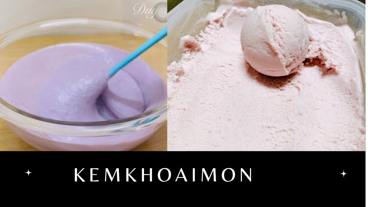 Công thức kem khoai môn dẻo mịn thơm béo cực hấp dẫn
