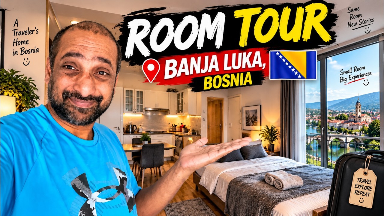Room Tour in Banja Luka, Bosnia 🇧🇦 | Telugu Vlogs | Travel Vlogs