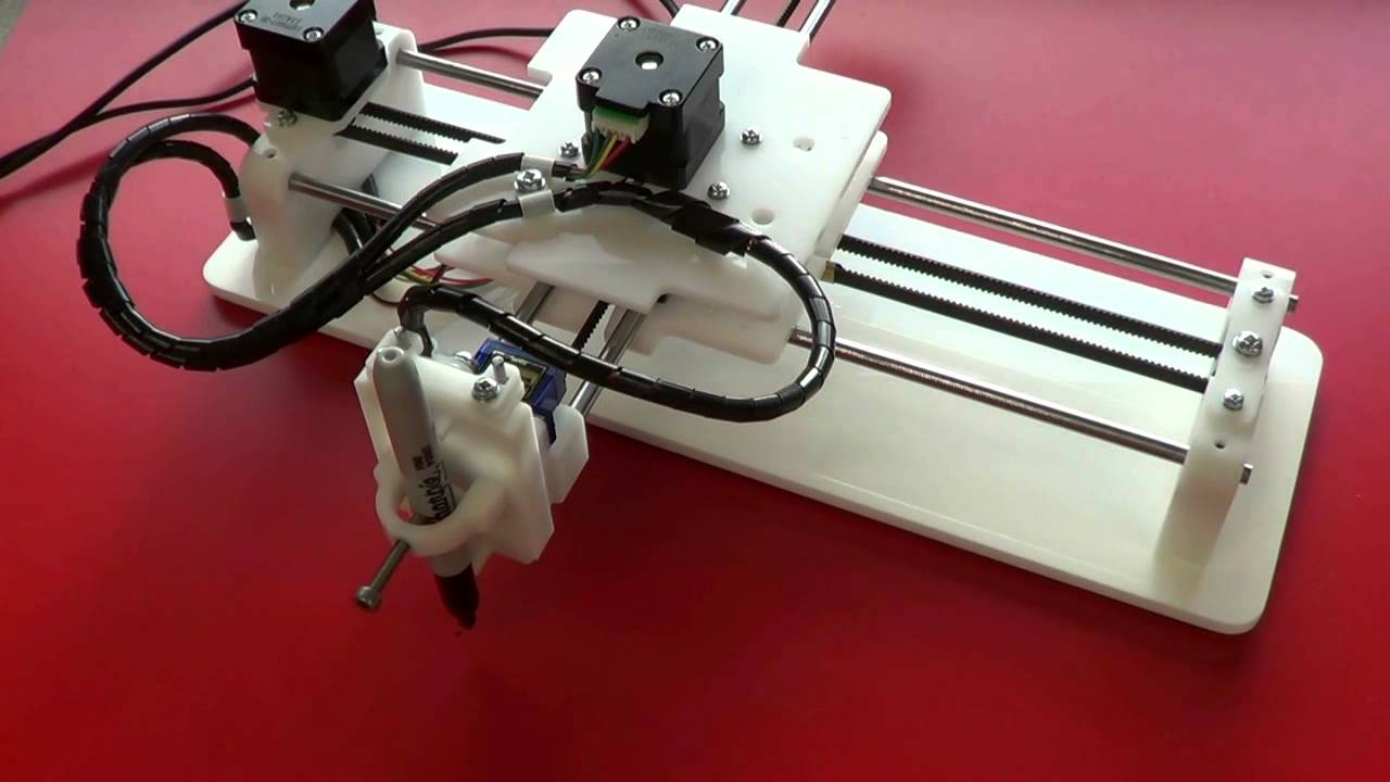 AxiDraw® - making your first drawing (machine setup)