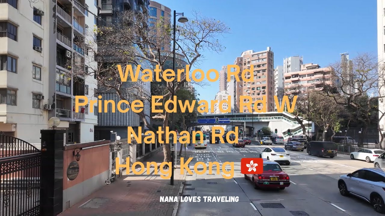 Hong Kong Bus Tour | Waterloo Rd | Prince Edward Rd W | Nathan Rd 6 Jan 2026