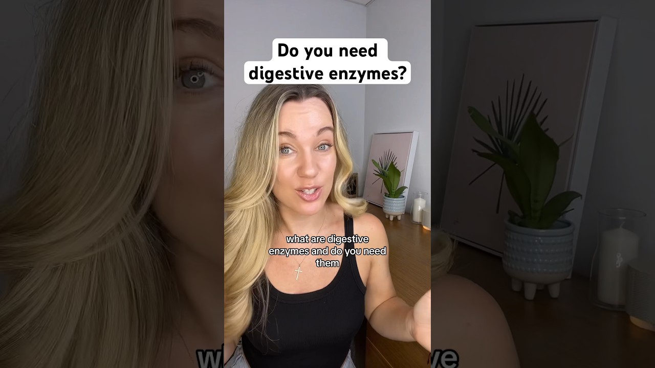 Нужны ли вам пищеварительные ферменты? Диетолог объясняет! #пищеварительныеферменты #проблемыспищ...