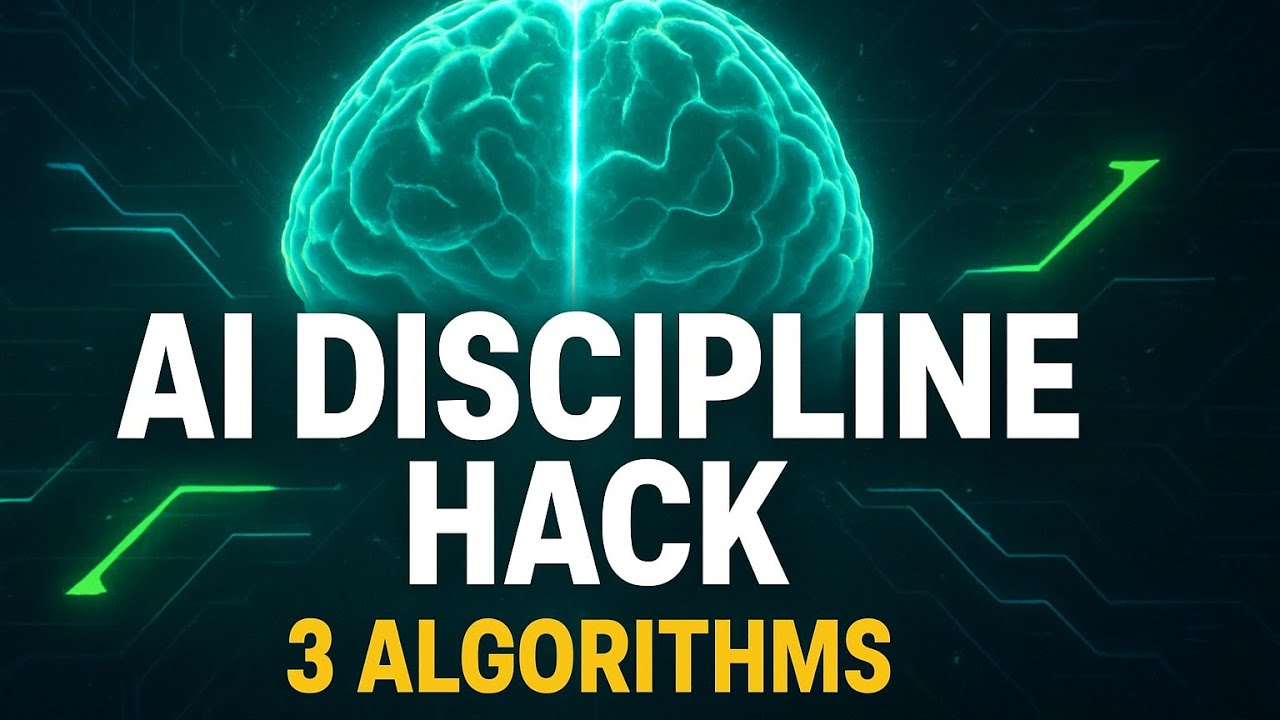 AI Discipline Hack: 3 Algorithms to Master Consistency & Effortless Self-Control