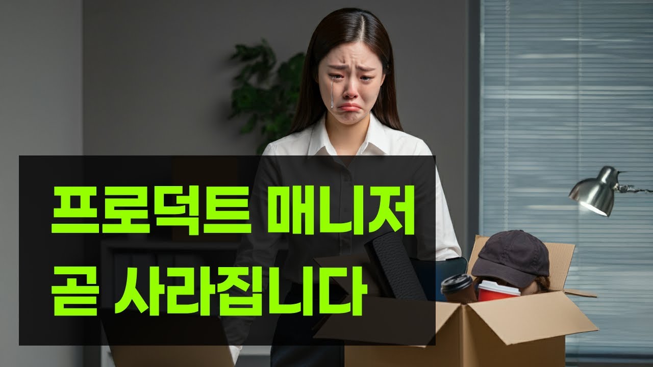 프로덕트 매니저 얼마 안남았습니다.