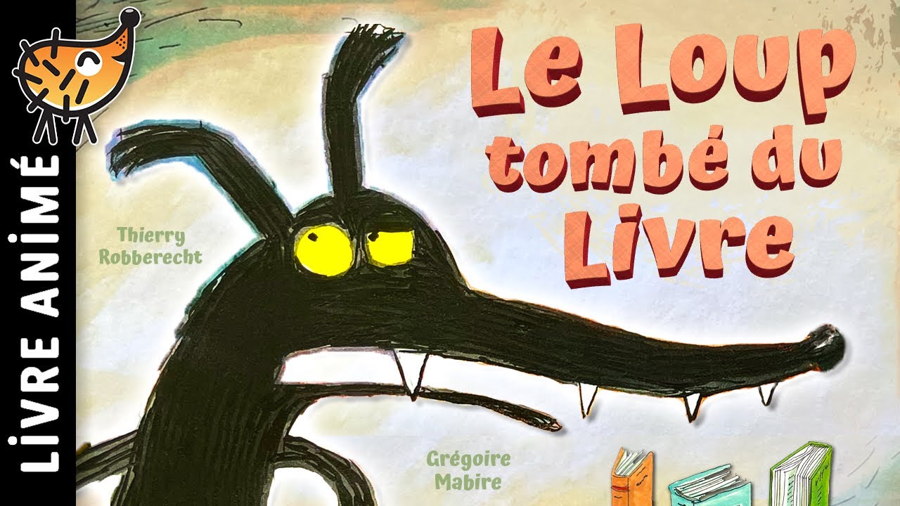 𝗟𝗘 𝗟𝗢𝗨𝗣 Tombé Du Livre 🐺 Histoire pour enfant, Le Petit Chaperon Rouge, Dinosaure, Conte, S'endormir
