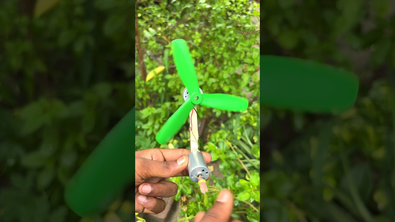 Generate Electricity Using Dynamo &bull; DC Motor