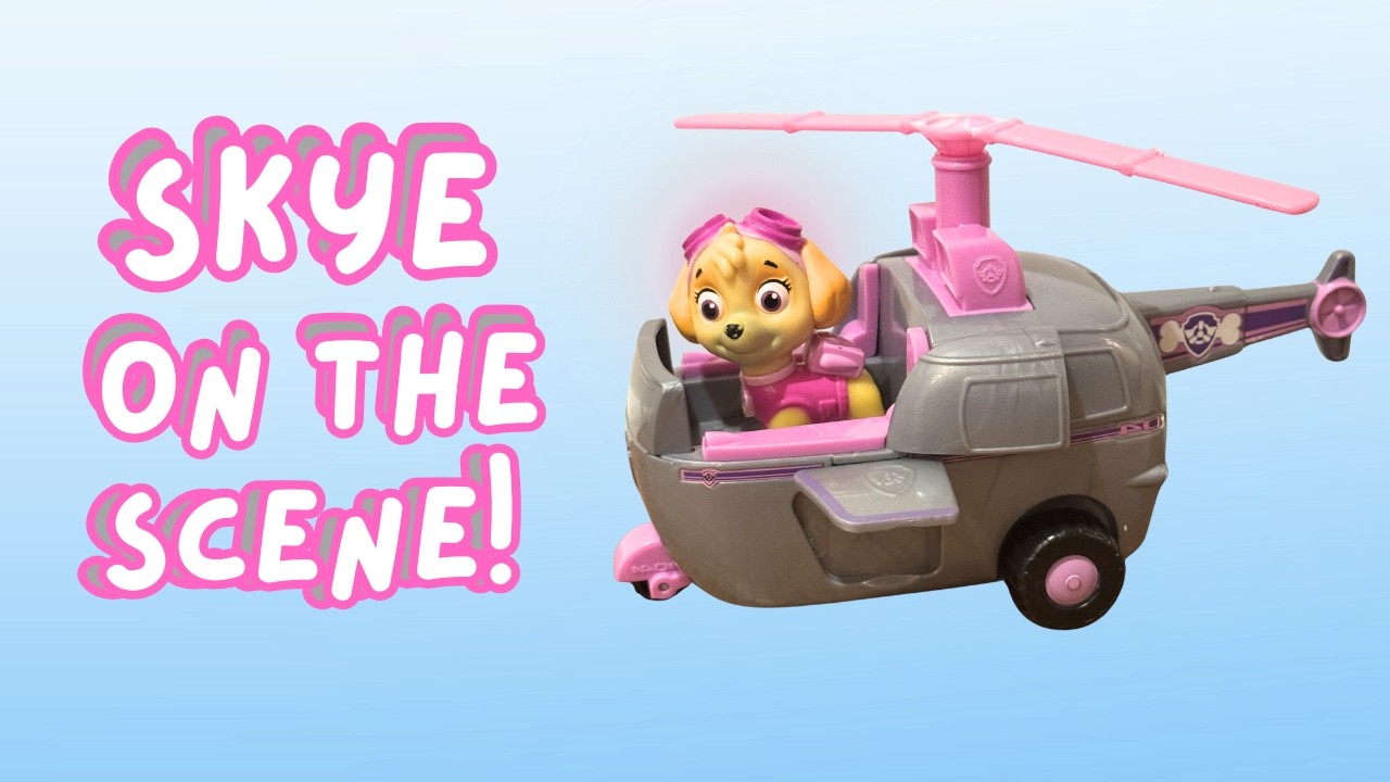 PAW Patrol Skye Helicopter | Toy Review & Rescue Play