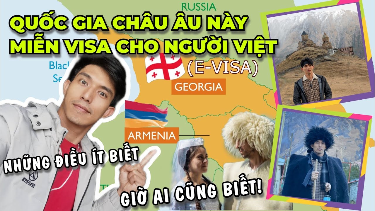 GEORGIA - Xu hướng DU LỊCH của NGƯỜI VIỆT. Vì sao tới Quốc Gia xa lạ này - nữa ÂU nữa Á?