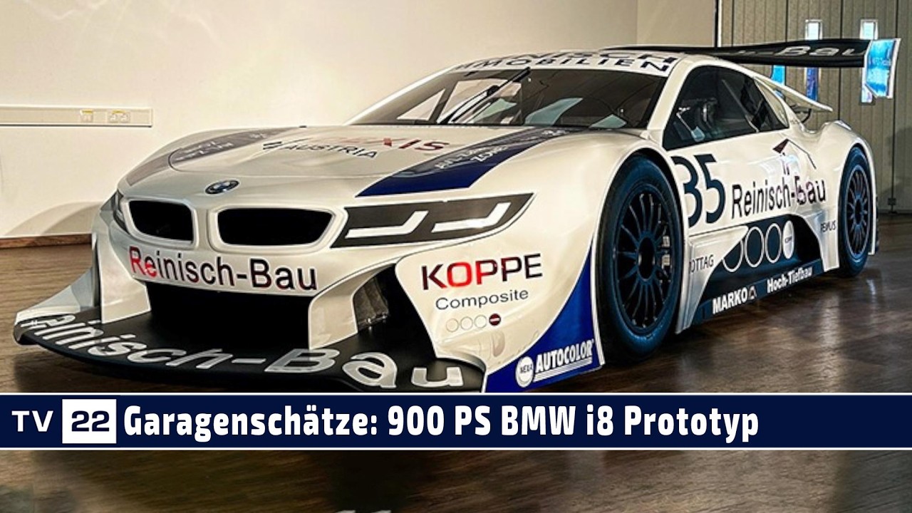 Garagenschätze: 900 PS BMW i8 mit radselektivem Antrieb mit 4 Verbrennungsmotoren für den Motorsport