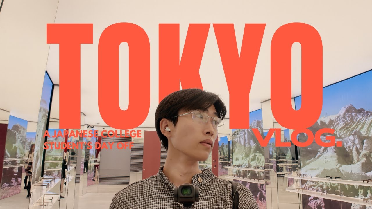 Влог японского студента 🇯🇵 | Один день в Токио, Япония (учёба, гольф и прогулка)