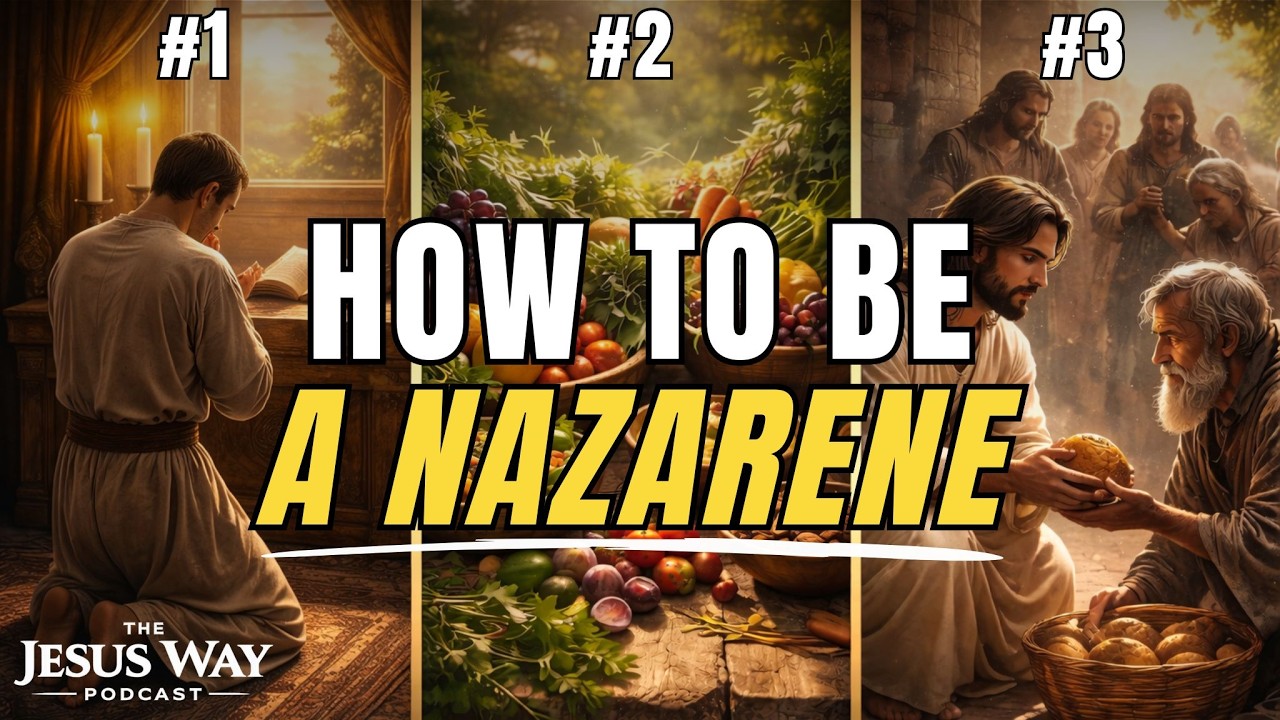 The 3 Forgotten Nazarene Practices of Jesus | Reclaiming The Nazarene Faith | Jesus Way Podcast 044