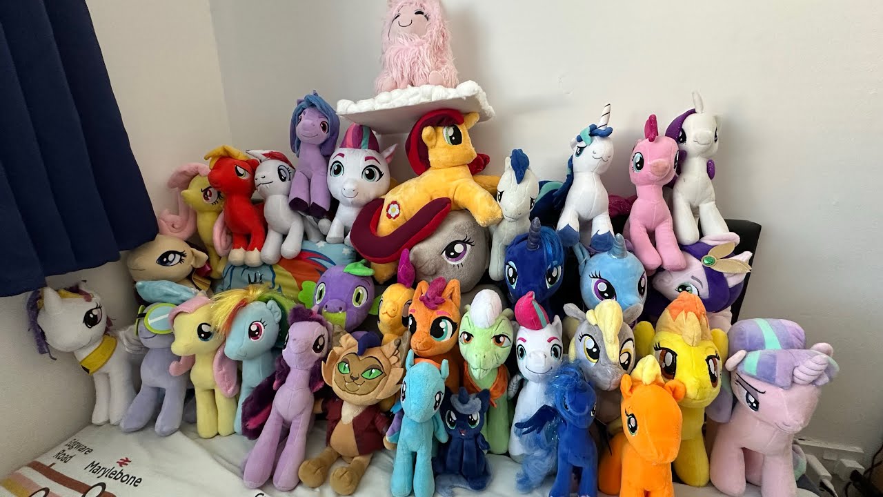 Моя коллекция плюшевых игрушек MLP [издание 2025 года]