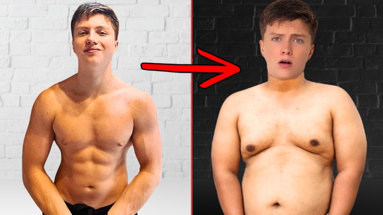 Stałem się OTYŁY na 24h Jako 15Latek ┃Kamizelka 20kg